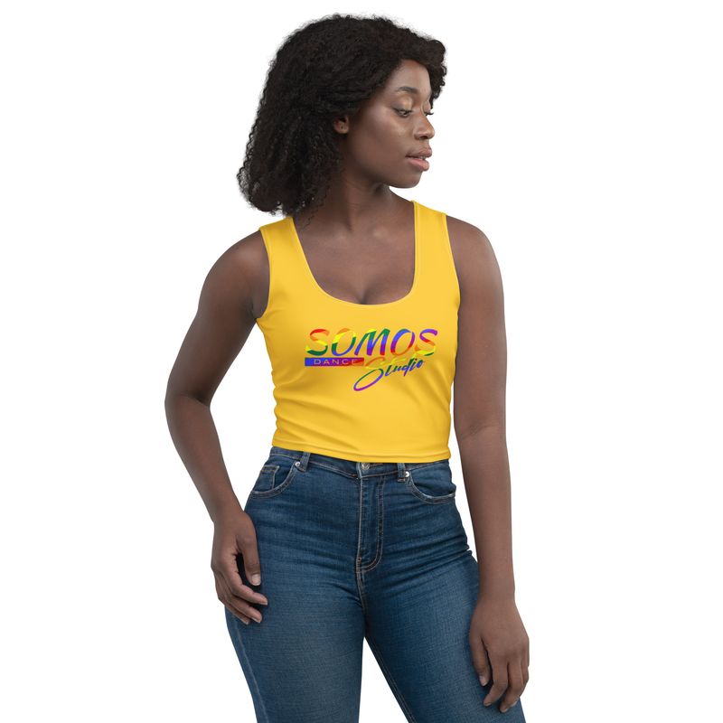 SOMOS PRIDE EDITION -Yellow Crop Tank