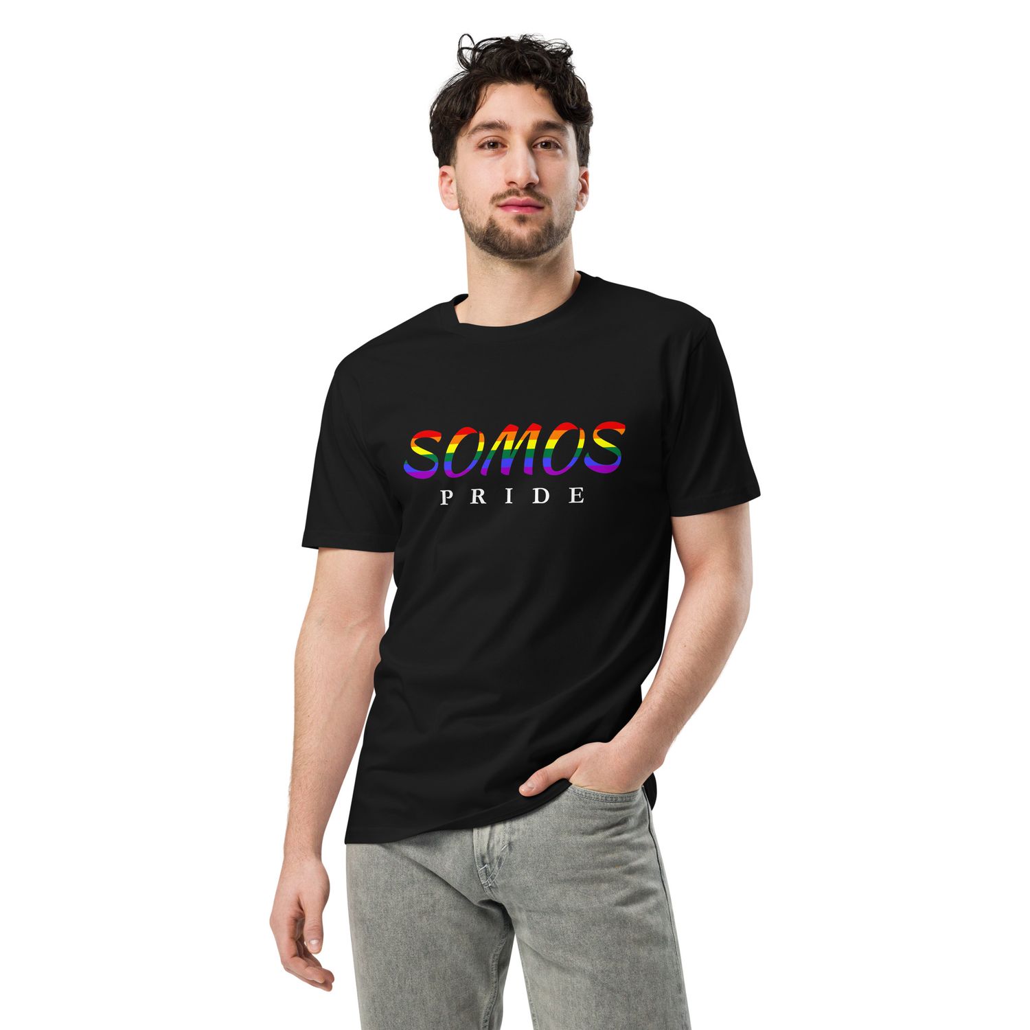 SOMOS PRIDE EDITION - Black premium tee