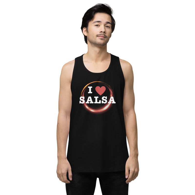 I LOVE SALSA  premium tank top