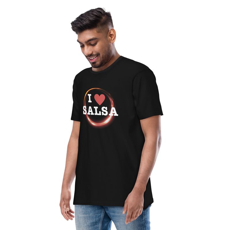 I LOVE SALSA premium heavyweight tee