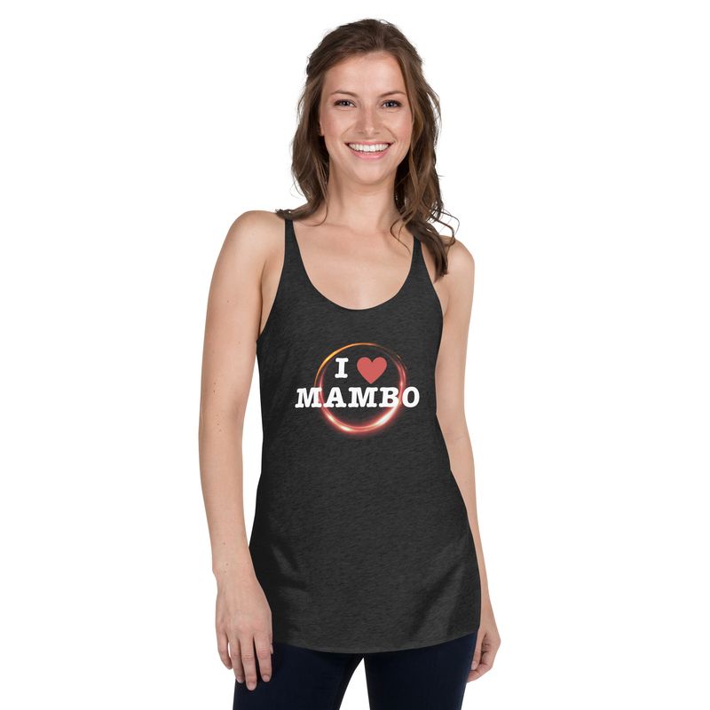 I heart Mambo Women&#39;s Racerback Tank