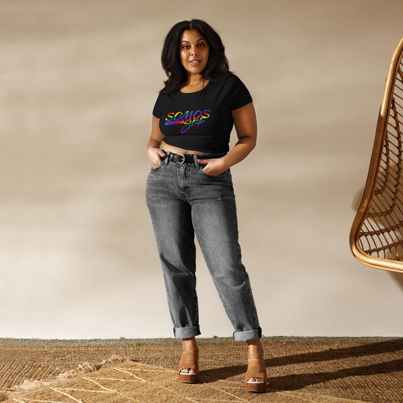 SOMOS PRIDE- Women’s Crop Tee