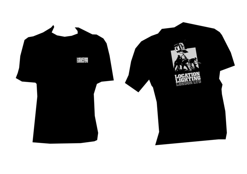 Location Lighting T Shirt - size medium mens