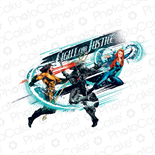 PI23583 - Aquaman - Fight for Justice - A4 Premium image