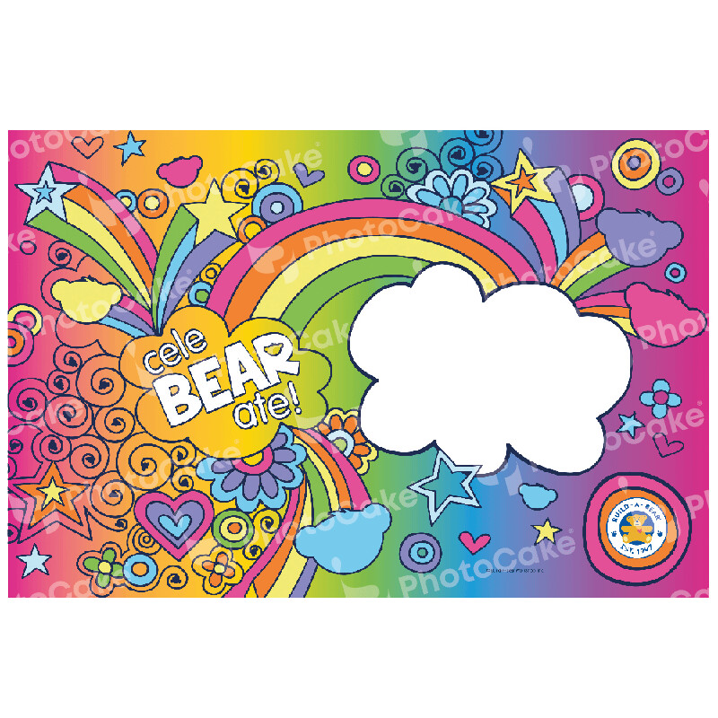 PI24243 - Build A Bear - Frame - CeleBEARate - A4 Premium with photo