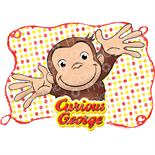 PI7504 - Curious George - Let's Celebrate - A4 Premium