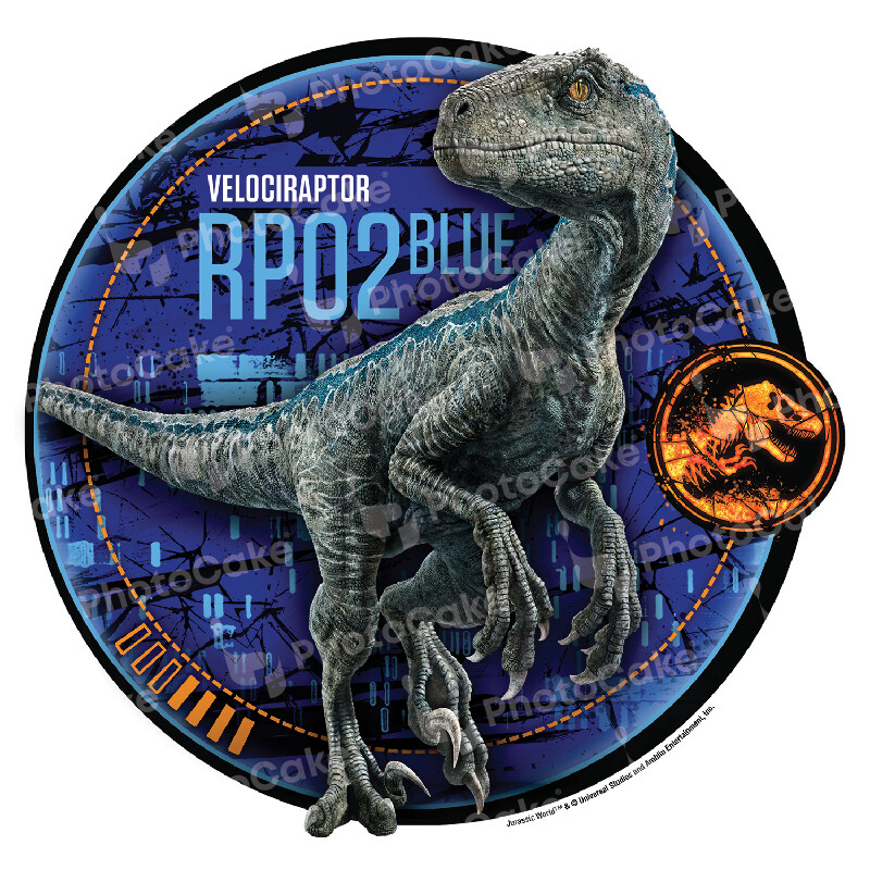 PI44523 - Jurassic World - 7.5 Precut Circle
