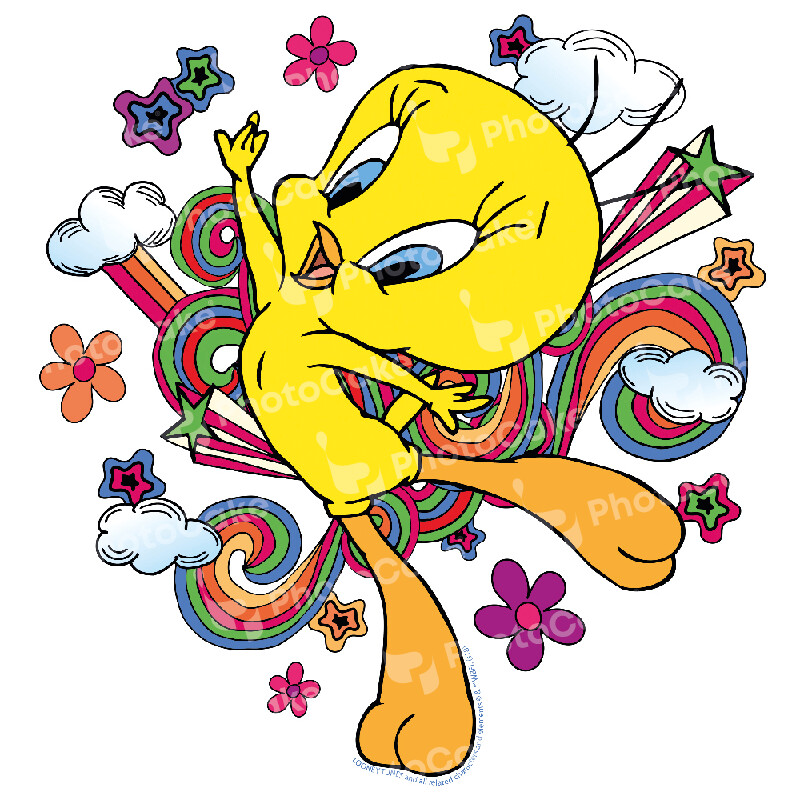 PI2381 - Looney Tunes - 7.5" Pre-cut Circle