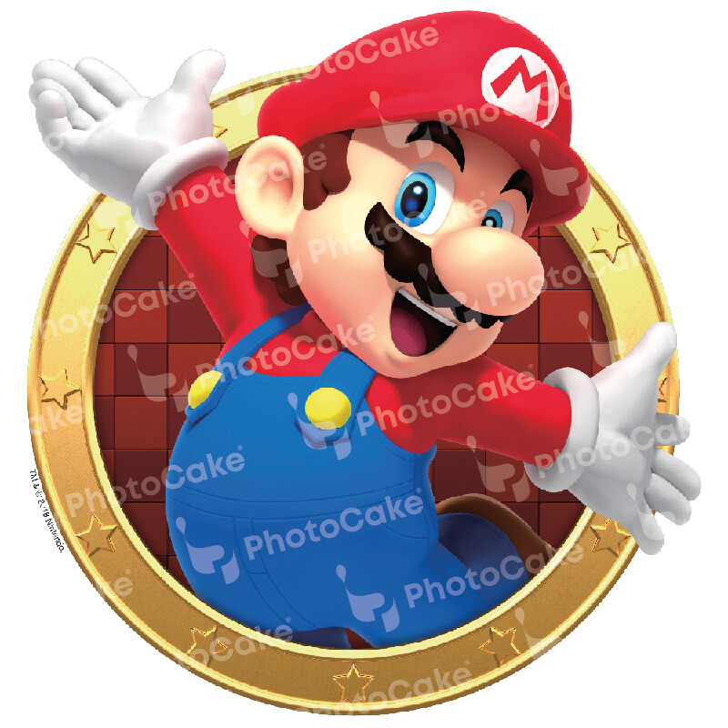 PI23364 - Nintendo - 7.5" precut Circle