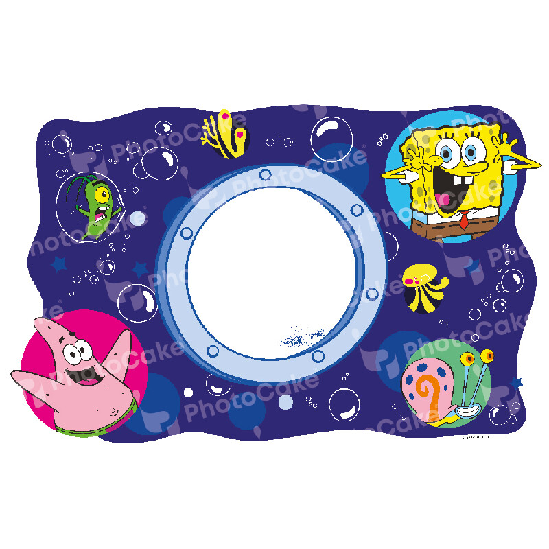 PI45668 - Sponge bob Square Pants - Image with photo