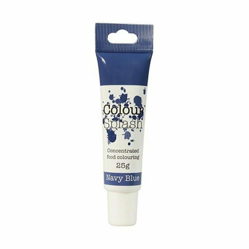 CULPITT Colour Splash Gel Paste Colouring 25g Navy Blue
