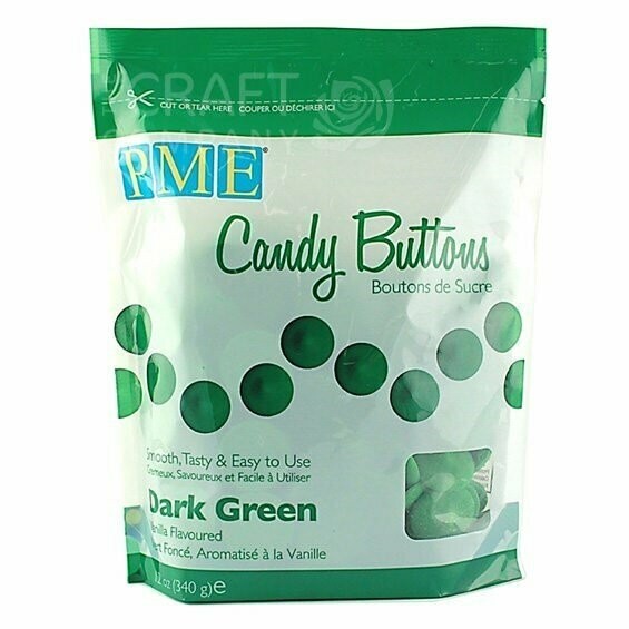 PME Candy Buttons - Green - 340g
