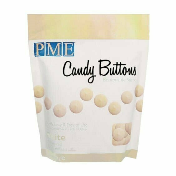 PME Candy Buttons - White Vanilla - 340g