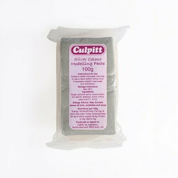 Culpitt Silver Metallic Modelling Paste 100g
