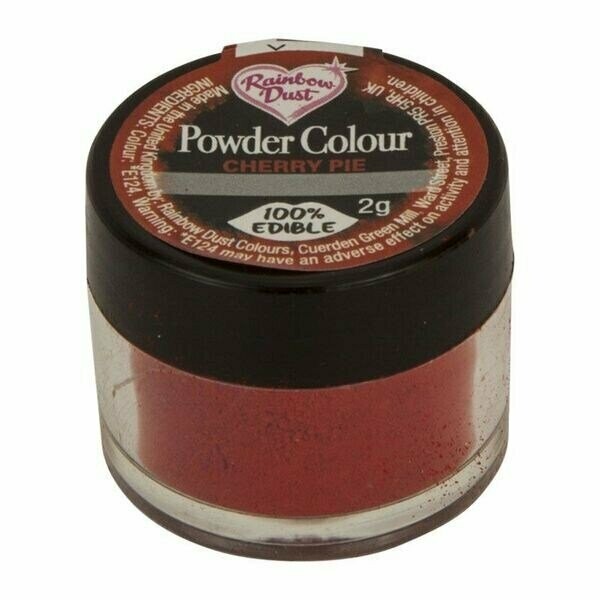 Rainbow Dust Powder Colour - Cherry Pie Rainbow Dust Powder Colour - Cherry Pie