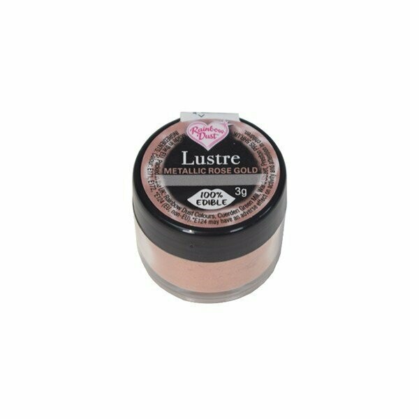 Rainbow Dust Lustre - Metallic Rose Gold