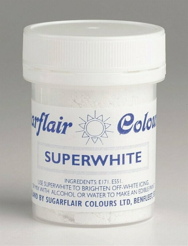 Sugarflair Icing Whitener - Superwhite