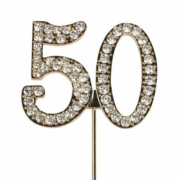 Diamante No 50 - Gold Colour Wire