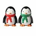 Plastic Penguin Friends Figurines - Set Of 2