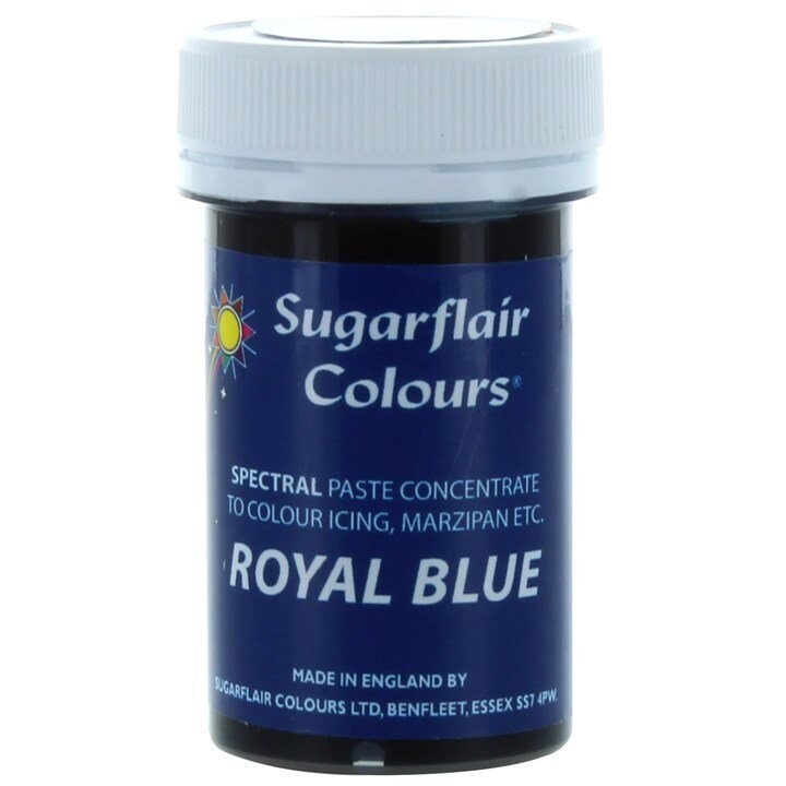 Sugarflair Paste Colours - Royal Blue - 25g 5244