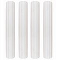 PLASTIC HOLLOW PILLARS PK/4 (152MM / 6”) WHITE DR006