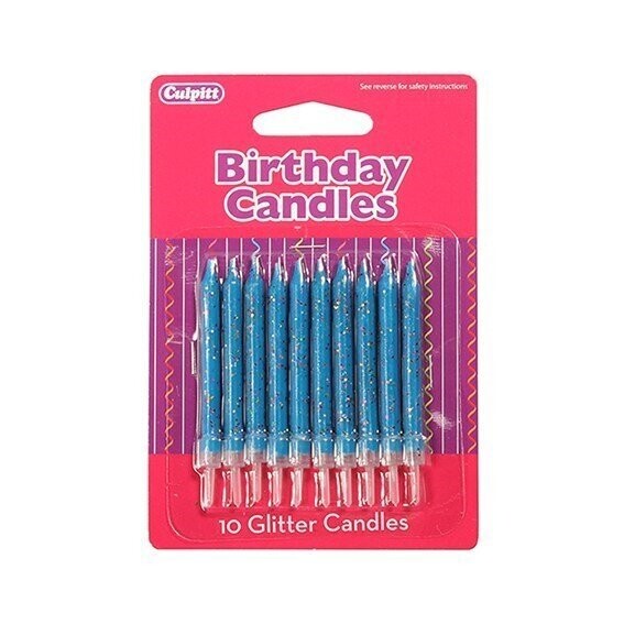 Blue Glitter Candle
DP654