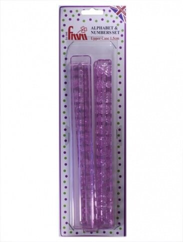 FMM TAPPITS - ALPHABET UPPER CASE & NUMBERS CUTALP1