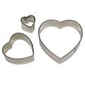 PME STAINLESS STEEL CUTTERS - HEART SET/3
SH251