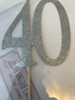 Number 40 - Silver