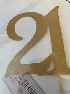 Number 21 - Gold