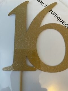 Number 16 - Gold