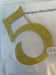 Number 5 Gold