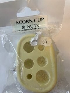 DIAMOND MOULDS - Acorn Cup & Nuts mould
