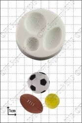 FPC 'Sport Balls' Silicone Mould