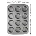 PME NON STICK - 12 CUP MUFFIN PAN (45 X 26.5 X 5CM / 17.7 X 10.4 X 2”)
CSB110