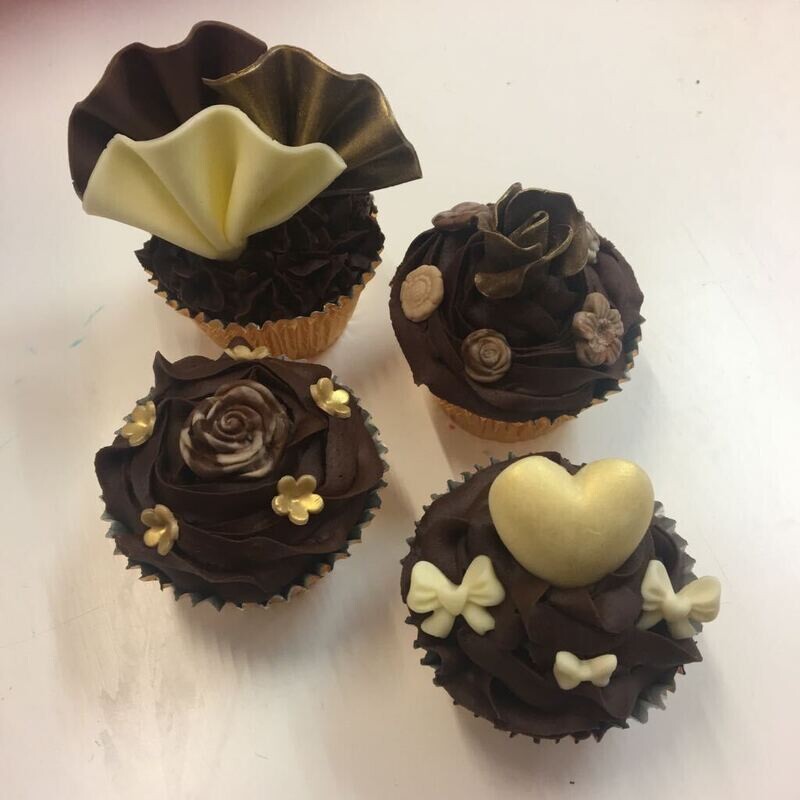 Cupcake Course: Chocolate Cupcake Course - 2.5 hours - Dates to be arranged