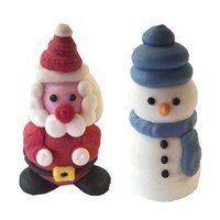 3D Santa Christmas Cake Topper - x1 
Product Code: 50032