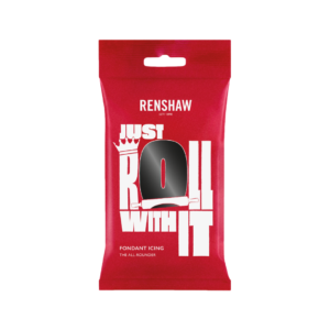 Renshaw Black Ready to Roll Sugarpaste 250g