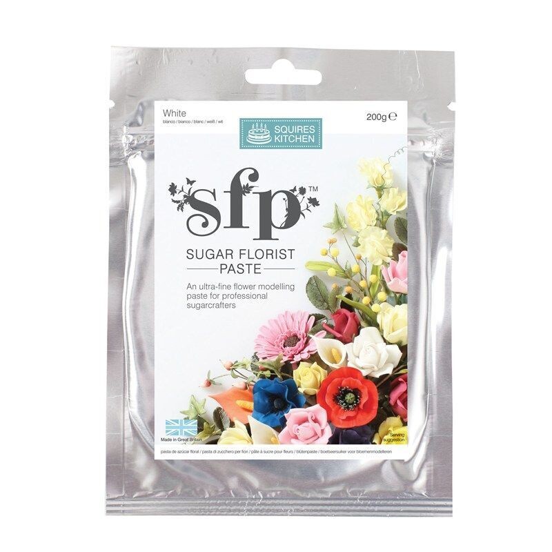 Squires White Flower paste  200g