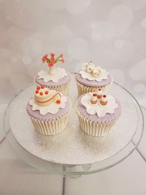 Cupcake Course: Afternoon Tea Cupcakes Course - 2.5 hours - Date to be arranged