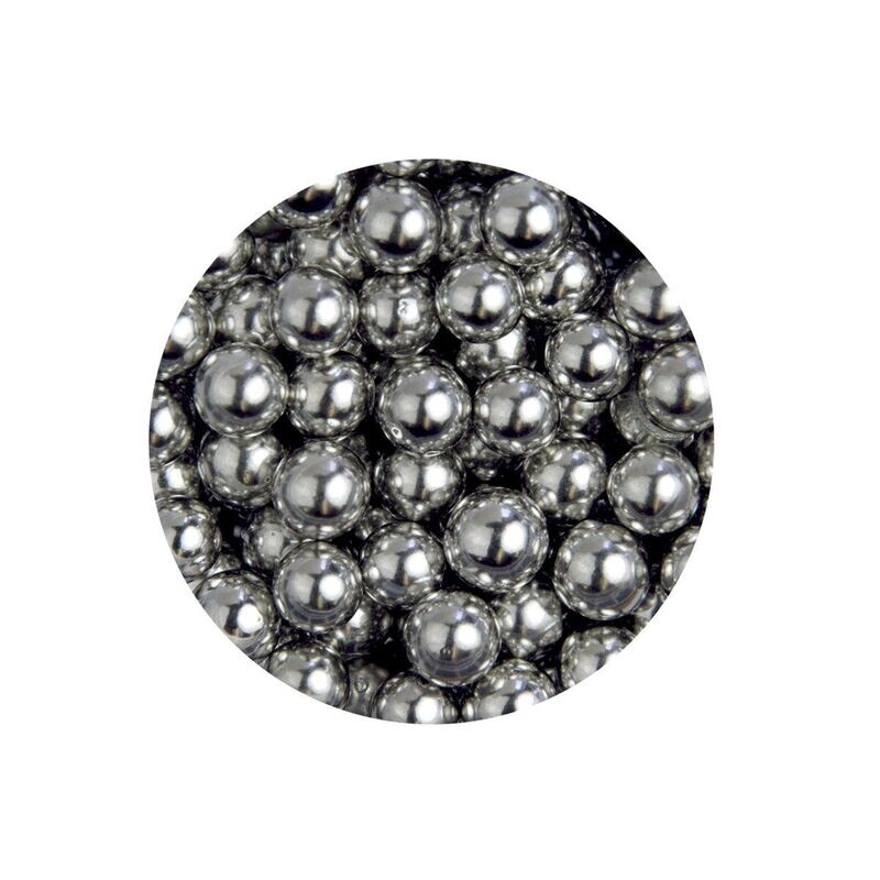 Scrumptious Large Metallic Silver Pearls, 6mm - 80g
27B-611