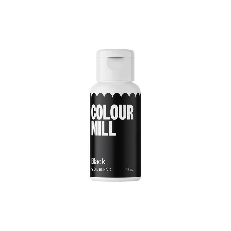 Colour Mill Black - Oil Based Food Colouring 20ml SKU: 107209