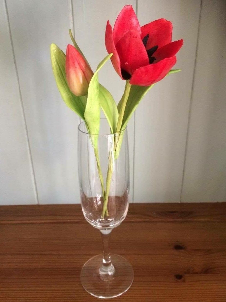 Flower Making Course: Tulip Course -  2.5 hours - Date to be arranged