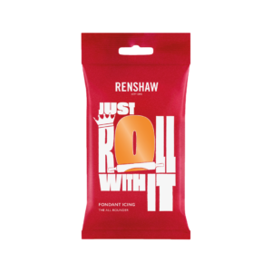 Renshaw Tiger Orange Ready to Roll Sugarpaste 250g