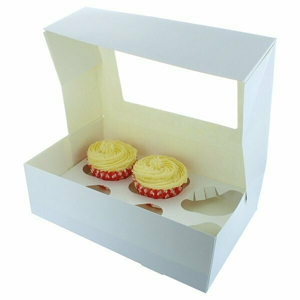 6 hole Cupcake Box