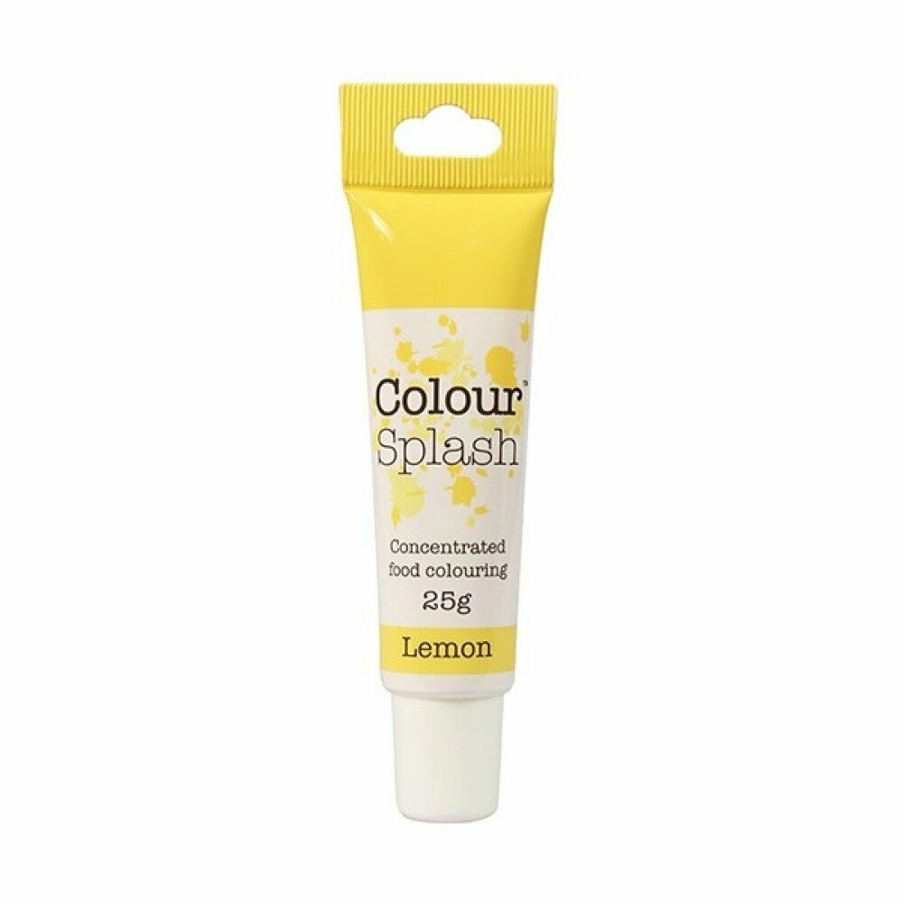 CULPITT Colour Splash Gel Paste Colouring 25g Lemon