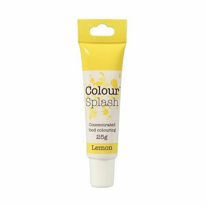 CULPITT Colour Splash Gel Paste Colouring 25g Lemon