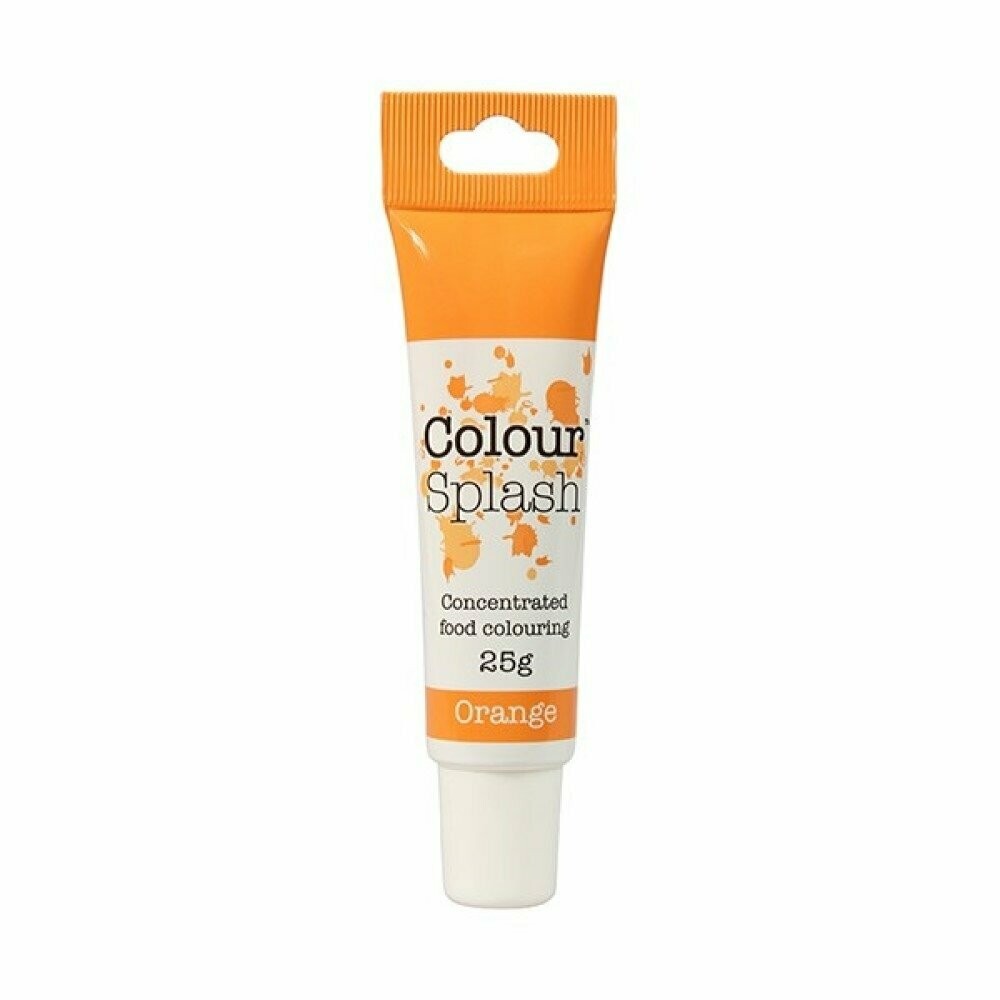 CULPITT Colour Splash Gel Paste Colouring 25g Orange
