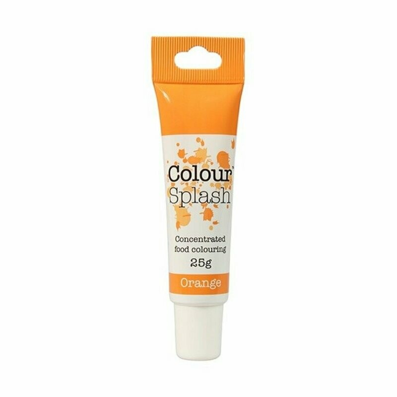 CULPITT Colour Splash Gel Paste Colouring 25g Orange