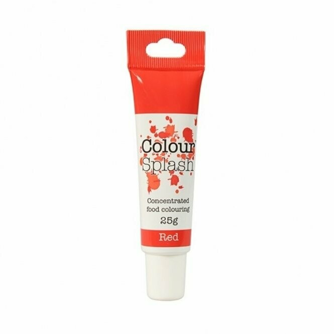 CULPITT Colour Splash Gel Paste Colouring 25g Red